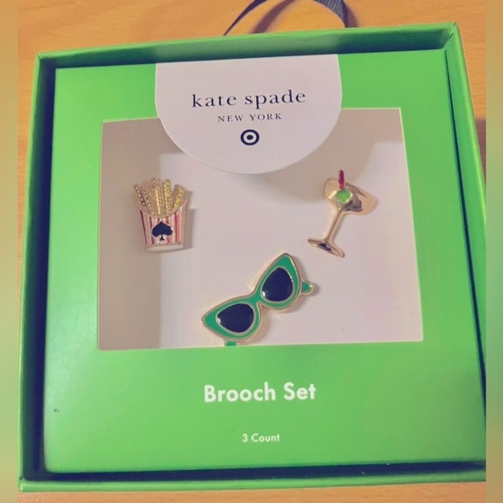 Kate Spade Pin Set - Picture 1 of 5